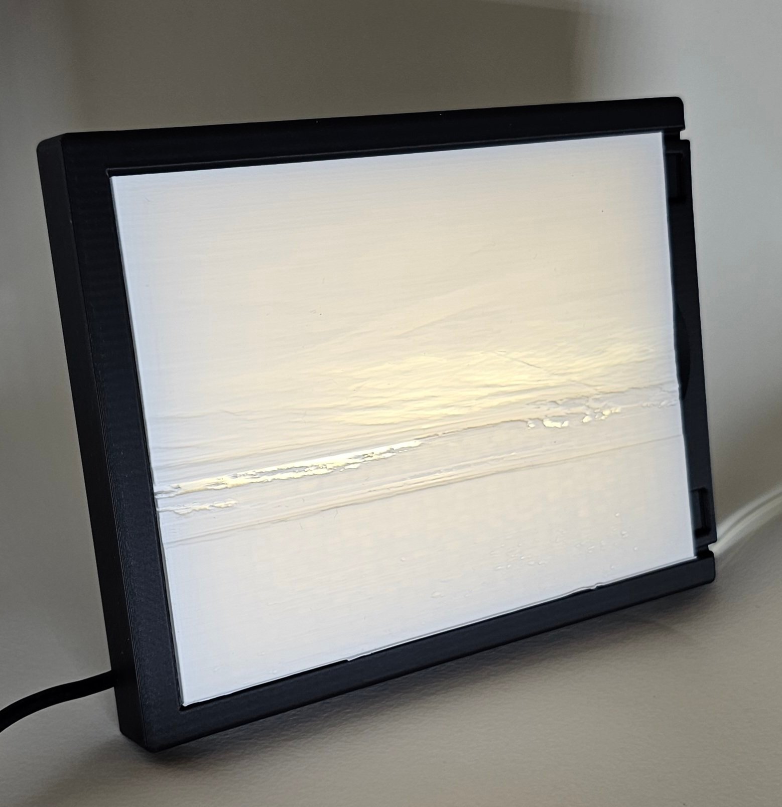 lithophane foto in fotolijst - Afbeelding 6